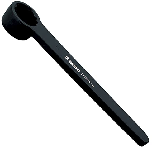 WEDO Spezialstahl Schwarz-Spray Konvexer Ringschlüssel Zugringschlüssel Starkes Drehmoment Torx-Schraubenschlüssel 55 * 370mm