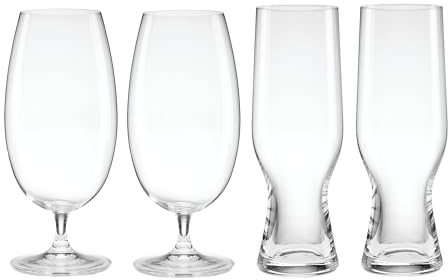 Lenox 895251 Tuscany Classics Assorted Beer Glass, Set Of 4
