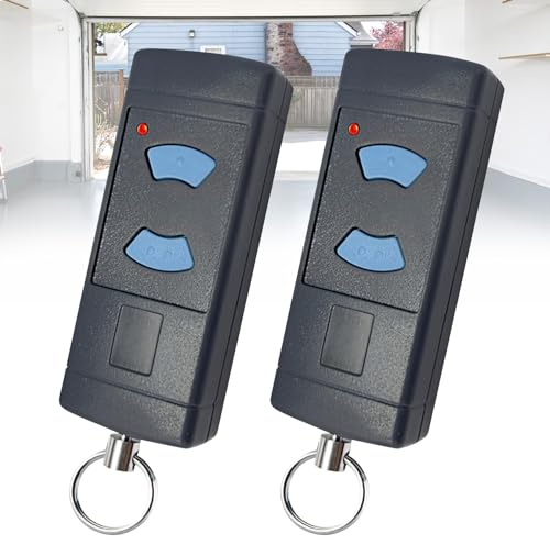 2 Pezzi Apriporta da Garage, Telecomando per Porta Garage 868 Mhz, Trasmettitore Telecomando Compatibile con Telecomando Hormann 868mhz Hse2 868, Hsm2 868, Hs1/2 868, Hsz1/2 868,Telecomando A 4 Canali
