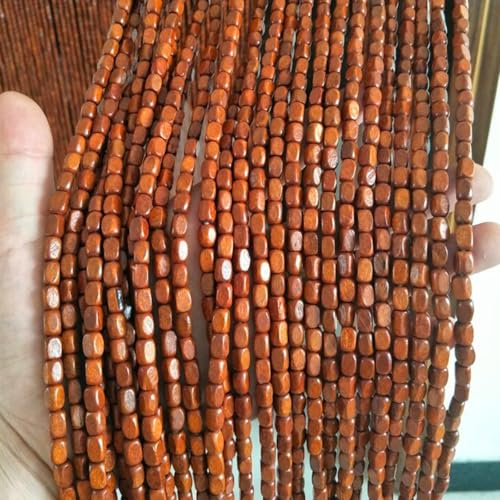 FENGSHOUU Bambus Perlenvorhang Türvorhang,Hölzern Perlenvorhang,Deko Holzperlen Vorhang,Hängender Dauerhaft Türvorhang Dekoration Teilervorhang,Breite×Höhe (120 x 230cm(150 Stränge,Orange)