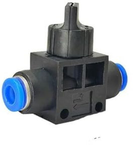 Pneumatischer Mini-Kugelhahn, Schnellkupplung 4 mm 6 mm 8 mm 10 mm 12 mm Schlauch, Luftkompressor, Wasser, Gas, Öl, Durchflussregelungsanschluss-HVFF-10 mm
