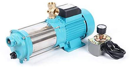 Kreiselpumpe Dc Wasserpumpe Hauswasserwerk Jetpumpe Profi Gartenpumpe Druckschalter Stainless Steel Self Priming Centrifugal Pump Garten Selbstansaugend Pumpe Brunnenpumpe Mit 4000L/H 9,8Bar