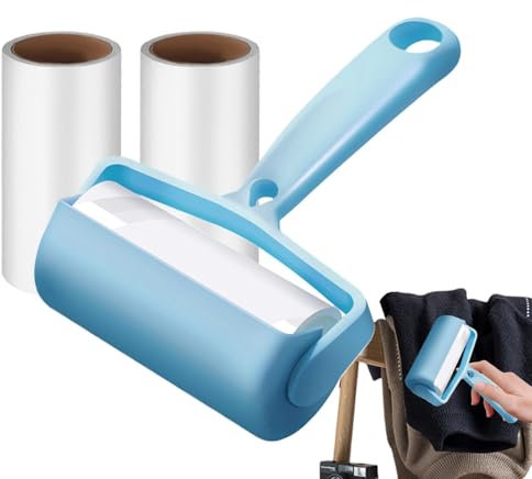 Fusselrolle für Kleidung, klebrige Fusselrolle | Tragbarer Fusselroller, wiederverwendbar | Bekleidungspflegeprodukte, Haushaltsreinigungsmittel für Möbel, Couch, Teppich, Bettwäsche, Decke