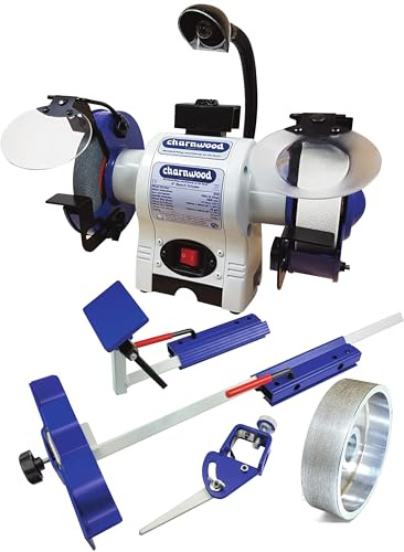 CHARNWOOD BG6P2 Grinder with CBN Wheel & Woodturners Sharpening System