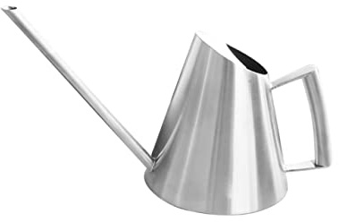TOYANDONA Arrosoir pour Arrosage Intérieur et Extérieur en Acier Inoxydable 900ml Long Bec Vintage, Résistant et Confortable de Plantes et Fleurs