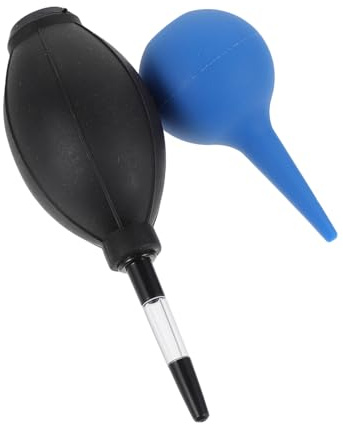 LRXIYODE 2 Stück Ohrquetschbirnen aus Silikon zur Sanften Ohrreinigung für Erwachsene mit Handlicher Ballonspritze in Verschiedenen Farben zur Effektiven Staubentfernung Zufällige Farbe
