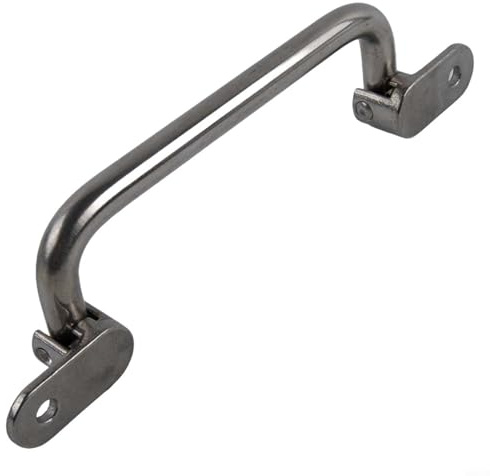 Robuster Klappgriff aus 304 Edelstahl für Industrieanlagen, rostbeständiges Federdesign mit komfortablem Griff und eleganter Oberfläche (Lochabstand 158 mm)