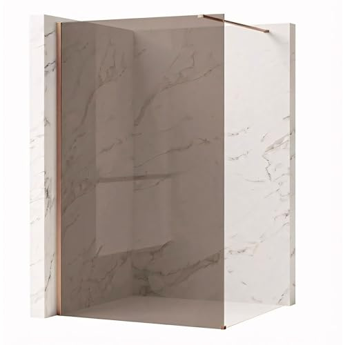 Rea paroi de douche, Flexi Brown 120, Cuivre brossé
