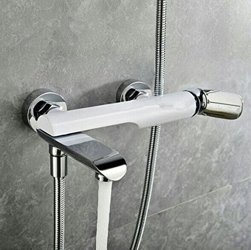 Salle de bains Baignoire à remous UHM en laiton chromé moderne Mitigeur Murale appuyez sur