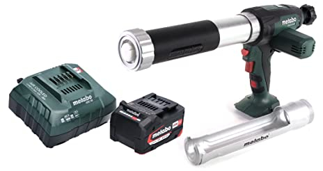 METABO 601206600 – Pistola de silicona a bateria 18 V / 1 x 2,0 Ah Li-Ion KPA 18 LTX 400 Con maletín