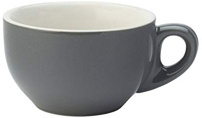 Utopia CT8087 Barista Latte Grey Cup 10oz (28cl) Pack of 6