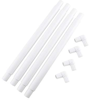 Quadratische Stickrahmen Rechteck-Plastikclip-Rahmen für Stickerei-Kreuzstich-Steppstich-Nadel-Werkzeug(43.1 * 43.1cm)