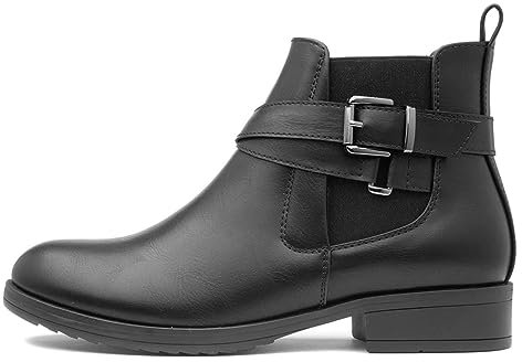 Lilley Mabel Womens Black Zip-up Boot - Size 8 UK - Black