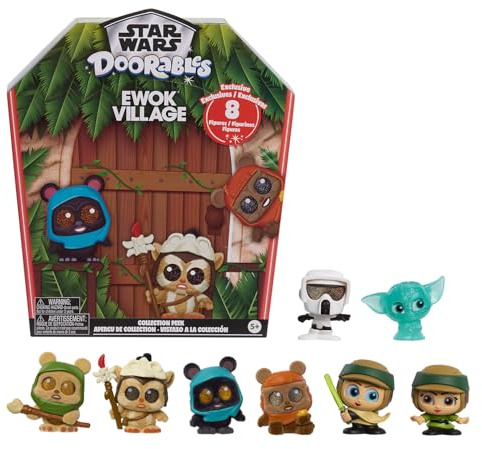 Star Wars™ Doorables Ewok Village Collection Peek, samlarfigurer, barnleksaker från 5 år från Just Play, 26.67