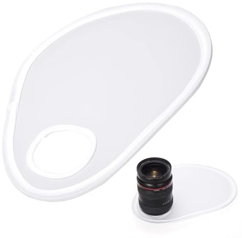 Flash de cámara - Ablandador de cámara macro, cámara difusor plegable | Modificadores de luz parcialmente transparentes, cubierta reflectante para flash fotográfico, accesorios de cámara suavizante