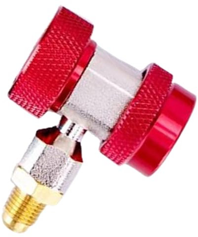 Adaptador R134a Conexiones - Adaptadores ajustables para Gas R134A | Conector impermeable y preciso para sistemas de aire acondicionado automotrices y camping-Car - Eficiencia Optimizada
