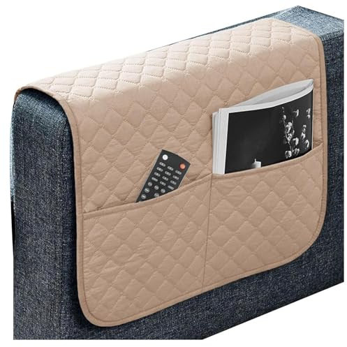 ILiemao Sofa Armlehnenbezüge Couch Kopfstützenbezug Armlehnenschoner für Armkappen Schonbezüge Sessel Relaxsessel Armbezug Kopfstützenschutz Sitzbezug Wasserfest rutschfeste(Beige)