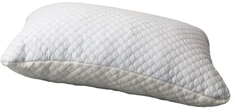 Smandy Sängkuddar Av Skum, Queen Size-set med 2 Justerbara Kylkuddar för Att Sova med Täcke, för Baksidan Magsömmar