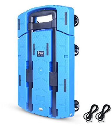 Carrello Carrello portapacchi Carrello pieghevole Carrello pieghevole 200kg Multifunzionale Grande telaio telescopico 2 pollici ruote Portatile Flessibile carico stabile Re supermercato domestico Shop