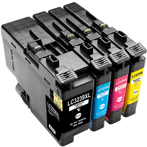 ESMONLINE 4 komp. Druckerpatronen als Ersatz für Brother LC-3237 3239 XL | Brother MFC-J 5945DW, MFC-J6945DW, MFC-J6947DW, HL-J 6000DW, HL-J 6100DW, LC-3237 LC-3239 XL