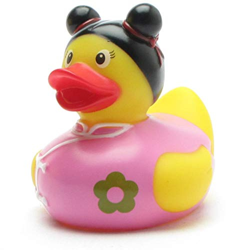 Duckshop I Badeente Chinesin I Quietscheente I L: 8,5 cm