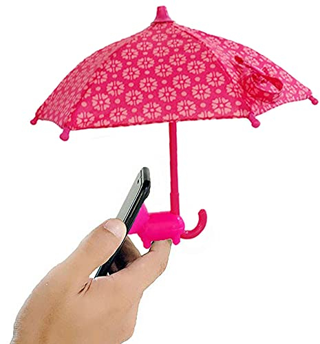 VIVOUNITY Cellphone Umbrella Sun Shade – Umbrella for Phone Shade, Phone Umbrella Suction Cup Stand, Cute Phone Holder with Sun Umbrella