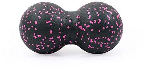 Yoga Ball Myofascia Ball Erdnussmassage Ball High Density Leichte Fitnesskörper Faszienübung Linderung Schmerz Yoga Ball Yoga-Ball(Pink Purple)