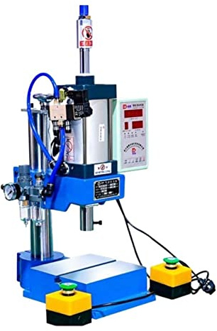 wanghaiyanBD Poinçonneuse pneumatique à colonne simple de type 63 – Presse verticale robuste pour rivetage de haute précision, petite presse à gaz de 200 kg