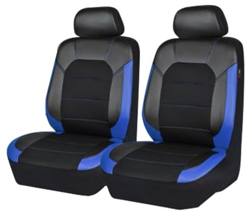 SNMRX Auto Set Coprisedili per Jeep Renegade S/Sport/Jeepster/Freedom/Trailhawk FWD 4x4, Comfort Copertura Sedile Traspirante Copri Sedile Protezione Sedile Interni Accessori,Blue-2seats