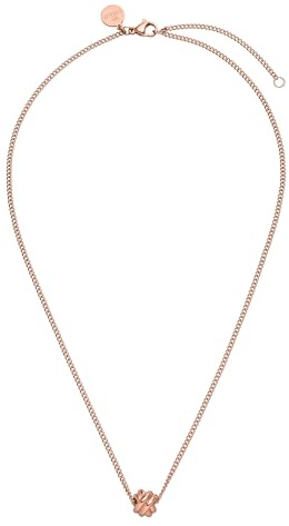 Purelei® Knot Chaine - Pendentif Symbole Nœud Connecté & Cohésion - 40/45 cm - Plaqué Or 18 carats - Plaqué Or Rose ou Acier Inoxydable - Pendentif Mobile - Chaîne, Länge: 40-45 cm, Acier inoxydable