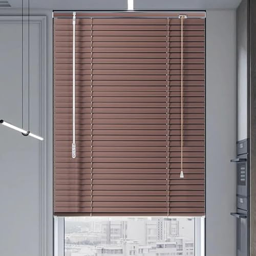 Jalousien aus Aluminium, 25 mm, 55 x 120 cm, Fensterläden für Privatsphäre, horizontale Innen- und Außenbereich, erhältlich in Breiten, 50120 cm, lichtblockierende Jalousien.