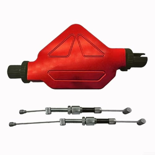 UTTASU Sistema di frizione Easy Pull per moto, con montaggio ad alta universalità e costruzione robusta (rosso)