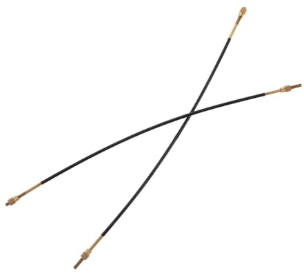 CVUTOVO 2 piezas Cordal para Violonchelo Acero Amarillo Compatible y Cuerda de Accesorios para Instrumento Mejora Calidad Sonido