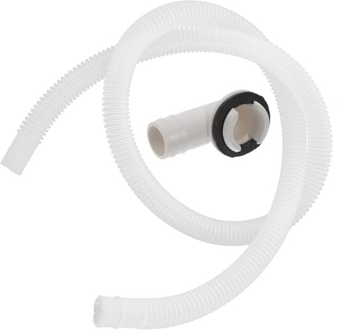 SHINEOFI Kit de Drenaje para Aire Acondicionado Portátil, Tubo de PVC Transparente de 3 Pies, Codo de 20 Mm con Anillo de Goma, Accesorios Aplicables para Unidades Minisplit Ventana,