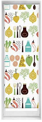 Blindecor Easy Verdunkelungsrollo ohne Bohren, Digitaldruck, Jalousie 55 x 150 cm (Breite x Höhe), Stoffmaß 52 x 145 cm, Thermo-Rollo