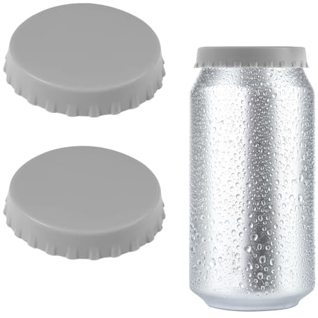 VIEVRE Dosenverschluss Getränkedosen, Silikon Getränkedosen Deckel, Deckel für Dosen, Dosendeckel Getränkedose, Getränkedosen Verschluss, Bierdosen Abdeckung, Glasabdeckung Trinkglas, Dosen Verschluss
