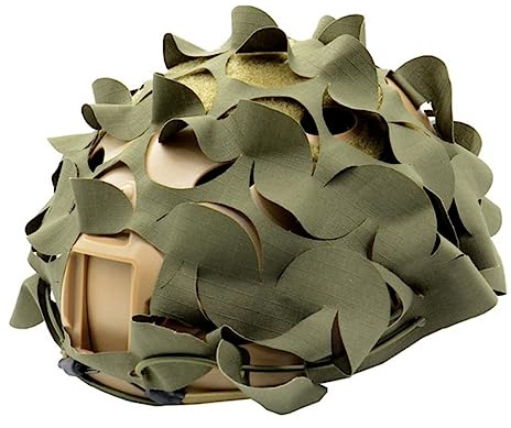 ACEXIER Taktische Helmabdeckung Airsoft Helm Abdeckung Camo Military Helm Abdeckung für Fast MH PJ BJ Helm Paintball Militärausrüstung