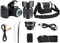 Kit appareil photo reflex numérique - 19 x 18 x 17 - 33 MP - 3 LCD - Zoom 24x - Appareil photo numérique LED - Caméscope photo