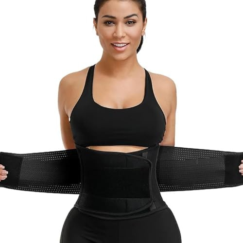 CATOR 1 pcs Ceinture Post Accouchement, Récupération Ceinture Abdominale Gainante, Réglable Respirant Ventre Plat Gaine Post-Partum pour Récupération Après la Grossesse