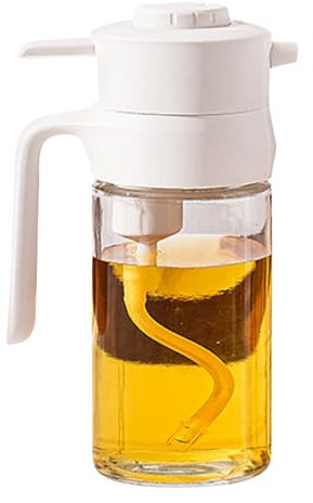 Bouteille De Distributeur D'huile D'olive, Distributeur De Vinaigre, | Distributeur D'huile De 16,91 Onces | PROPRIÉTÉ À PRESSO CLEAST AFRIORE LARMA PROSSIBLE RELITABLE POUR FREID