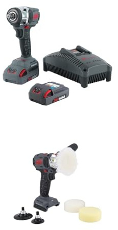 Ingersoll Rand Akku-Schlagschrauber-Satz W3151-K22-EU, Akku-Werkzeug 1/2 mit 20 V, leichtes und kompaktes Schlagwerkzeug