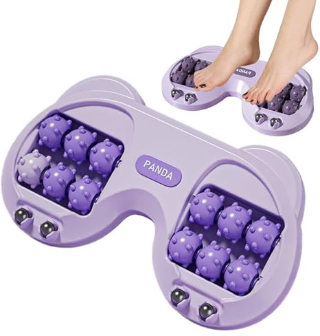 Rouleau Pour Fasciite Plantaire 36x17x15cm Outil De Massage Double Pour Soulager Les Pieds PP Outil De Massage Relaxant Portable À Double Effet Pour Les Pieds Pour Le Pied Massages Profond
