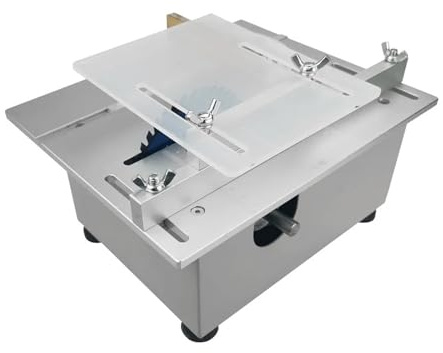 Mini Circolare Da Tavolo, Tornio Da Banco For Lavorazione Del Legno Fatto A Mano, Lucidatrice Elettrica, Lama For Circolare Fai Da Te Taglio Preciso