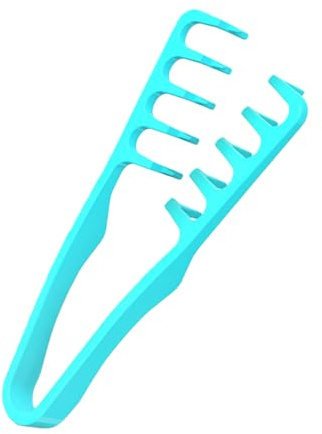Peine de textura, peine voluminizador de dientes anchos para peinar el cabello, accesorio para el cuidado de las costuras del flequillo, herramienta para dar volumen a las raíces