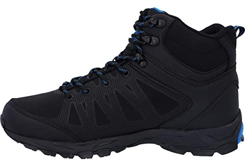 Hi-Tec herr Raven Mid Wp promenadsko, Svart svart blå 21, 43 EU