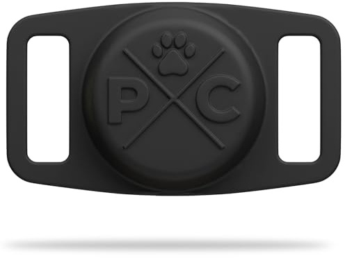 Pup Culture AirTag Schutzhülle für Hunde- und Katzenhalsband – Finden Sie Ihr Haustier mit der Apple AirTag-Technologie