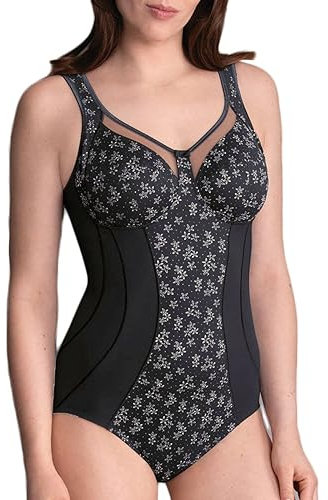 Anita Komfort-Korselett 3553 Clara Art ohne Bügel anthracite 110 B