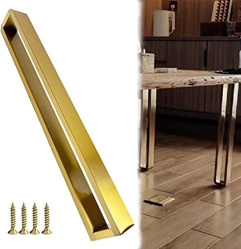 XUAN DIY Möbelbeine Vierkantprofilen Tischuntergestell 60/75/80cm Tischkufen Stahl Tischbeine Esstisch/Kommode/Schreibtisch Tischgestell Mit Schrauben (Size : 80cm)