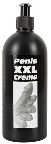 Penis-XXL Massage-Creme - intensive Penis-Massagecreme für Männer, zur Pflege vor und nach dem Sex, wasserlöslich und abwaschbar, vegan, 500 ml