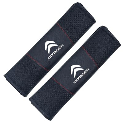 WBZHUSS 2 Piezas Acolchado para cinturón de Seguridad Coche, para Citroen C5 X 2021+ Suave y Cómodo Protector Cinturon Coche Protector Cinturón de Seguridad